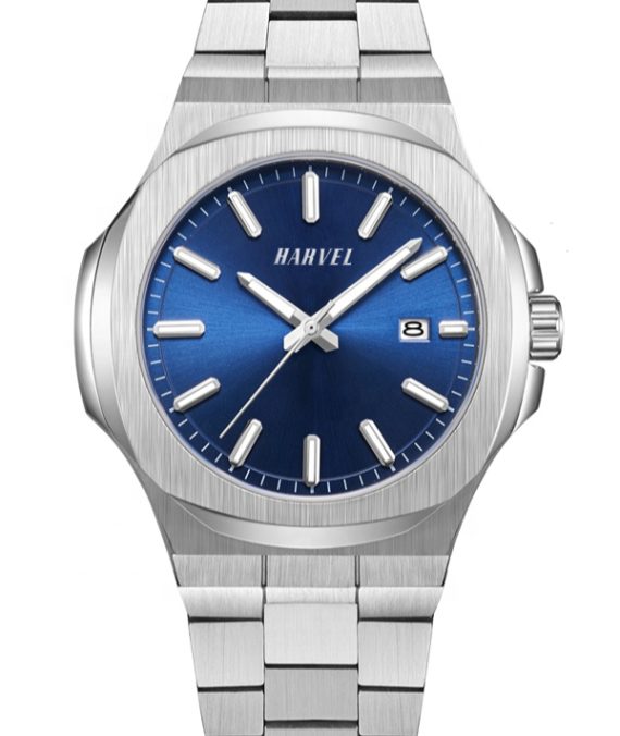 HARVEL Planeta in deep blue 43mm Stainless Steel